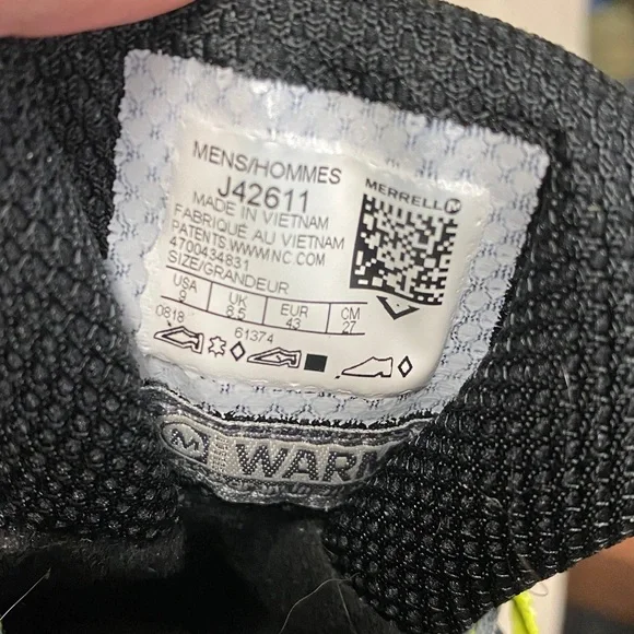 MERRELL THERMO FREEZE MID WATERPROOF SHOES MEN'S
Item#: J42611 - Picture 2 of 10